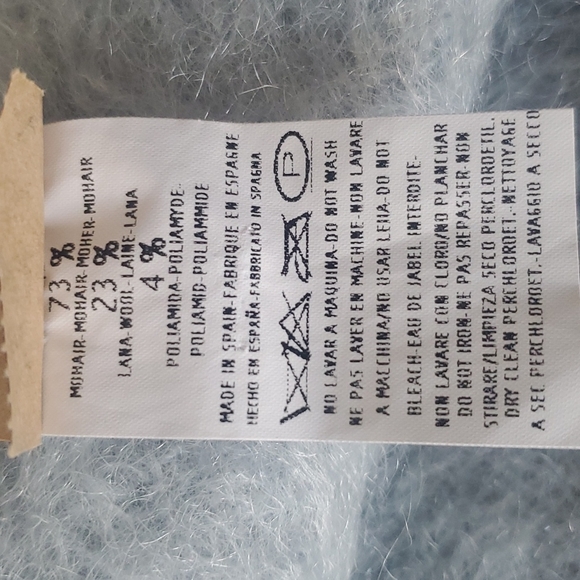 Rare Ralph Lauren Mohair Throw 96X96 - Picture 3 of 8